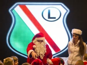 Święty Mikołaj i Śnieżynka 