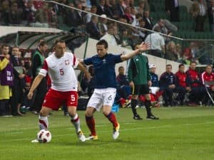 Dariusz Dudka i Yohan Cabaye