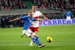 Paweł Brożek pojawił się na boisku, by pomóc Robertowi Lewandowskiemu pod bramką Buffona. Nie udało się