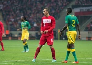 Arkadiusz Milik (w środku) dostanie szansę na udowodnienie, że pochwały pod jego adresem nie są na wyrost