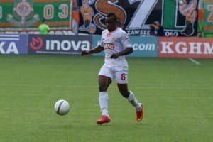 Princewill Okachi może okazać się kluczową postacią Widzewa