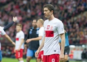 Robert Lewandowski ma szansę dziś wystąpić po raz 50. w reprezentacji
