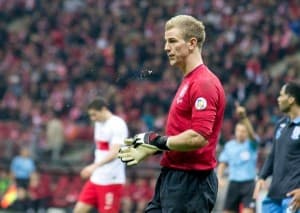 Joe Hart to w tej chwili podstawowy bramkarz reprezentacji Anglii