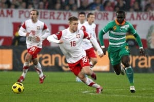Jakubowi Błaszczykowskiemu opaska kapitana raczej nie przeszkadzała w grze