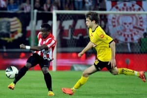 Saidi Ntibazonkiza był najlepszym graczem na boisku 