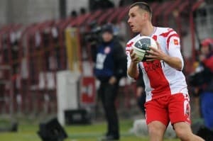 Paweł Golański jeszcze w barwach ŁKS-u