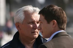 Henryk Kasperczak (z lewej)