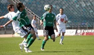 Mate Lacić jest bardzo mocnym punktem defensywy GKS-u