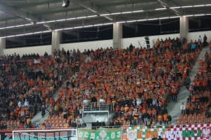 Na Dialog Arenie kibice zobaczyli dzisiaj przeciętne widowisko