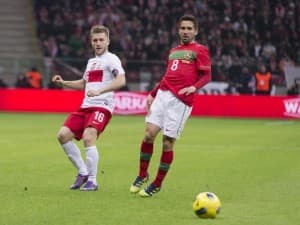Jakub Błaszczykowski i Joao Moutinho