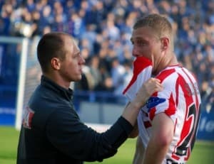 Bartosz Ślusarski jest zadowolony z perspektywy gry przy 40-tysięcznej publiczności