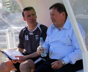 Pascal Bridel i Guy Roux