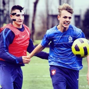 Patryk Parol (z prawej)