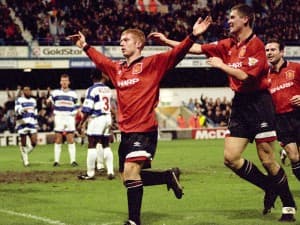 Gol przeciwko QPR w grudniu 1994