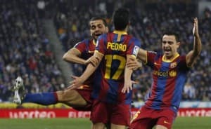 Strzelec gola dla Barcelony, Pedro Rodriguez