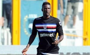 Pedro Obiang w barwach Sampdorii Genua