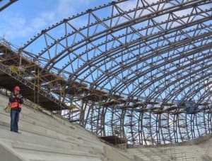 Stadion W Gdańsku utrzymuje się już bez wież