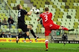 Celeban już świetnie strzela w Rumunii