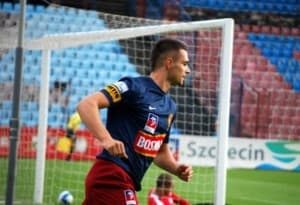 Piotr Petasz nie kryje zadowolenia po wysoko wygranym meczu z Dolcanem
