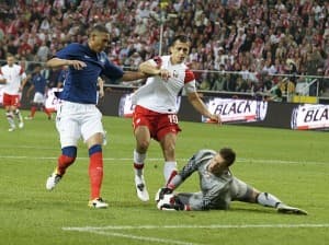 Guillaume Hoarau i Tomasz Jodłowiec