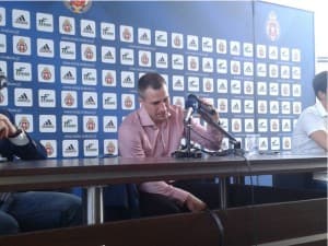 Pożegnalna konferencja Sobolewskiego