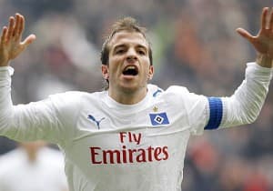 Rafael van der Vaart chce odejść z HSV.