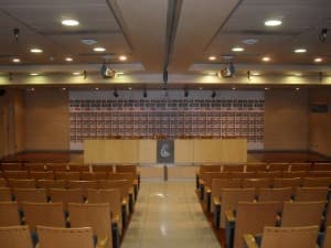 Sala konferencyjna na Santiago Bernabeu