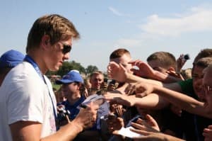 Tomasz Kuszczak odwiedził Remes Cup 2009