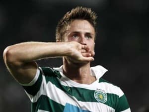 Ricky van Wolfswinkel strzelił bramkę, ale to nie wystarczyło, aby pokonać Benficę