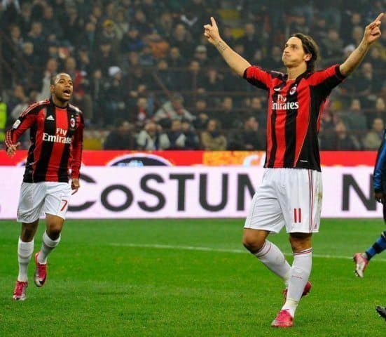 Robinho i Zlatan Ibrahimović, AC Milan