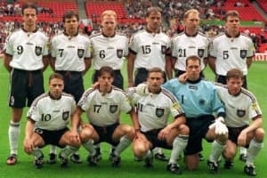 Sammer z kolegami z reprezentacji