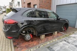 Porsche Cayenne Roberta Lewandowskiego
