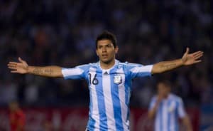 Napastnik reprezentacji Argentyny, Sergio Aguero