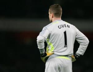 Shay Given był głównym bohaterem meczu przeciwko Chelsea