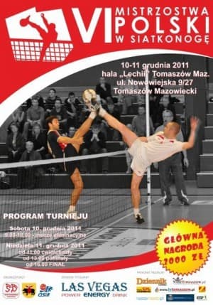 VI Mistrzostwa Polski w Siatkonogę Las Vegas Power Energy Drink 2011