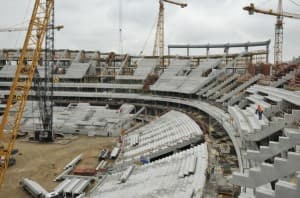 Stadion Narodowy czerwiec 2010