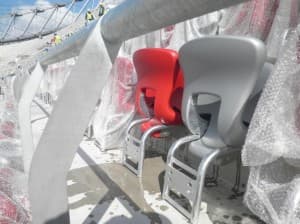 Tak wyglądać będzie większość krzesełek na Stadionie Narodowym