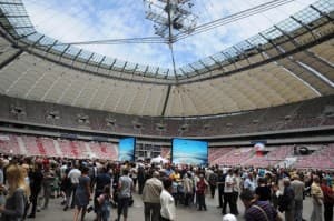 Już jutro będzie można z bliska obejrzeć Stadion Narodowy w Warszawie