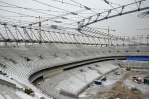 Stadion Narodowy, styczeń 2011