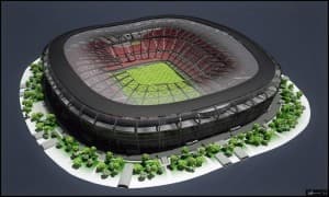 Projekt Stadionu Narodowego w Warszawie - zdobywca 1. miejsca w 2. edycji konkursu Twórcy Stadionów