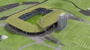 Zwycięski projekt stadionu Stali Mielec