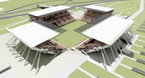 II miejsce - projekt stadionu Pogoni Szczecin