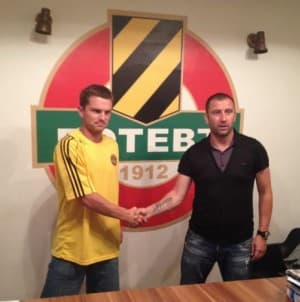 Tomas Jirsak tuż po podpisaniu kontraktu z nowym klubem