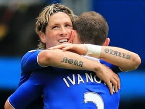 Bohater meczu z Napoli, Ivanović, i bohater meczu z Leicester City, Fernando Torres