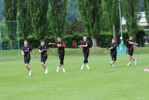 Trening reprezentacji Polski