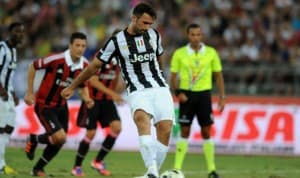 Mirko Vucinić dał Juventusowi wygraną w potyczce z Milanem