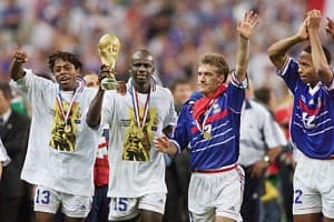 Lilian Thuram to jeden z bohaterów mundialu z roku 1998