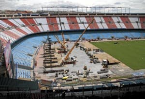 Vicente Calderon jeszcze kilka dni temu przypominało poligon
