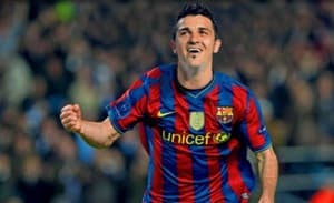 David Villa został ciepło przyjęty na Mestalli – był to jego pierwszy mecz przeciwko swojemu byłemu klubowi od czasu transferu do Barcelony