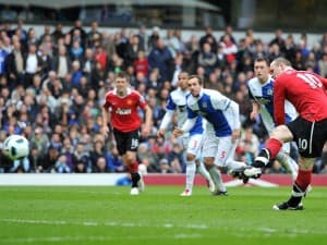 Wayne Rooney dołożył dzisiaj dwie bramki strzelone z rzutów karnych
